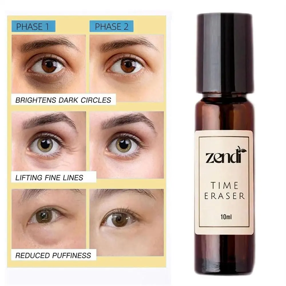 New Castor Oil Eye Roller Frankincense Moisturizing Eye Care Remove Eyes Wrinkles Enhance Fine Lines Eye Serum For Eyes Bags