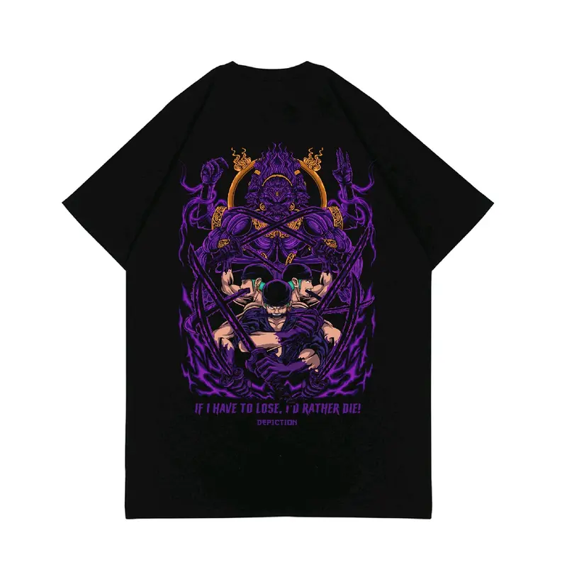T-SHIRT ONE PIECE - RORONOA ZORO 1