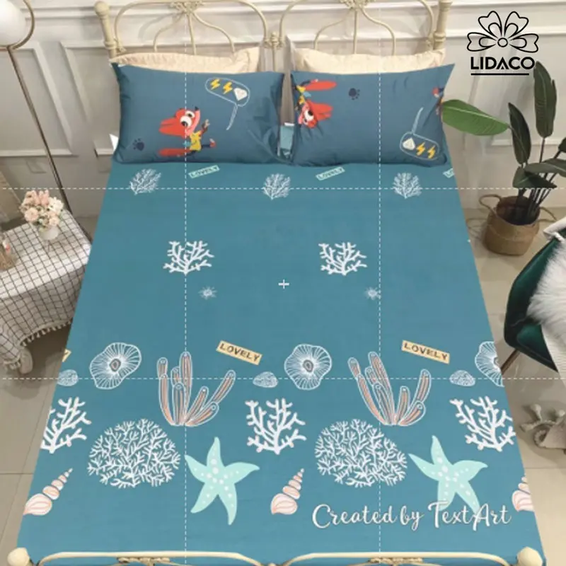 Ga Chống Thấm Cotton Hàn Quốc LIDACO  L2 Nằm Trực Tiếp Không Nóng, Không bí, Không Sột Soạt 1