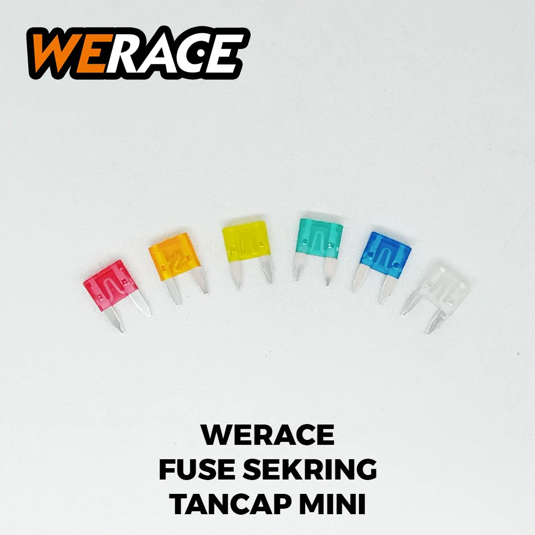 [WERACE] FUSE SEKRING TANCAP DX MINI KECIL SMALL 5A 10A 15A 20A 25A 30A HARGA UNTUK 10 PCS
