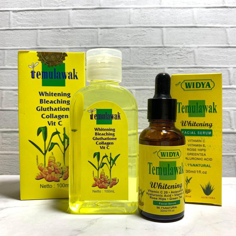 Product Introduction of Paket The Face Temulawak Toner + Serum BPOM Wajah Pencerah Facial Cleanser Berjerawat Aging Hitam Muka Perawatan Mencerahkan Acid Wanita Pria 1