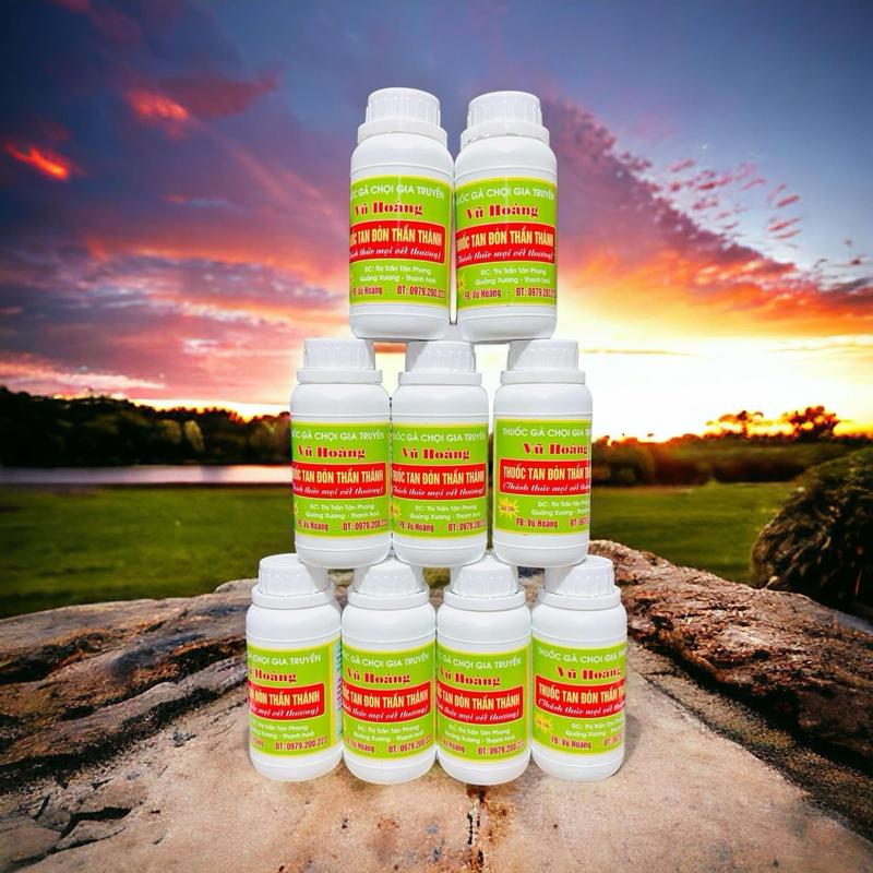 Tan đòn Vũ Hoàng dành cho gà chiến cao tan 250ml