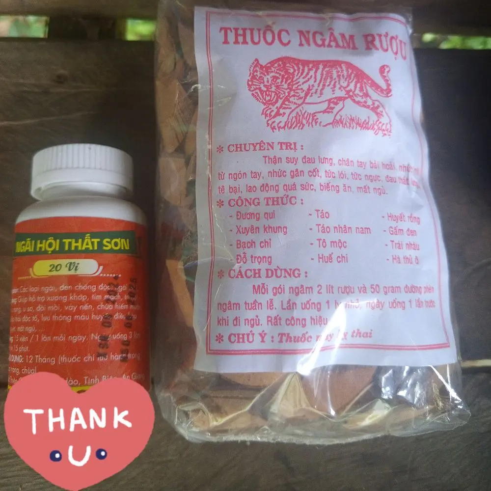 [HOT] Ngãi Hội Thất Sơn 20 vị đau nhức xương khớp, mất ngủ, viêm xoang, tim mạch tặng thảo dược ngâm rượu