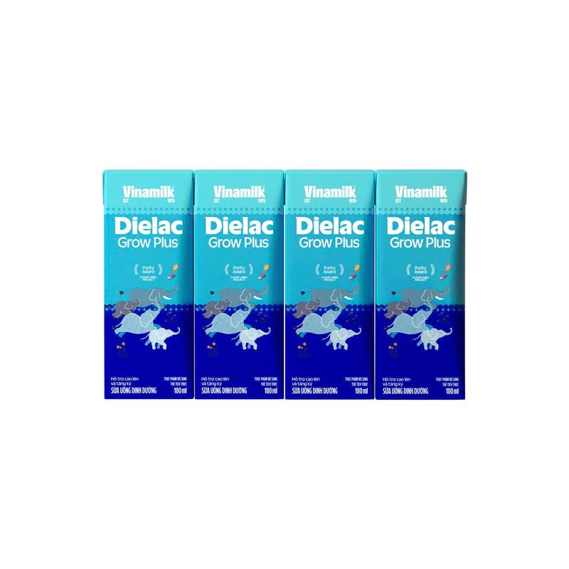 [Vinamilk] Sữa Bột Pha Sẵn Dielac Growplus phát triển não bộ 110 & 180 Cho Bé 5