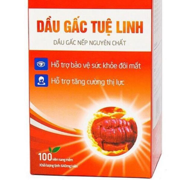 Dầu gấc Tuệ Linh - Giúp sáng mắt đẹp da 1