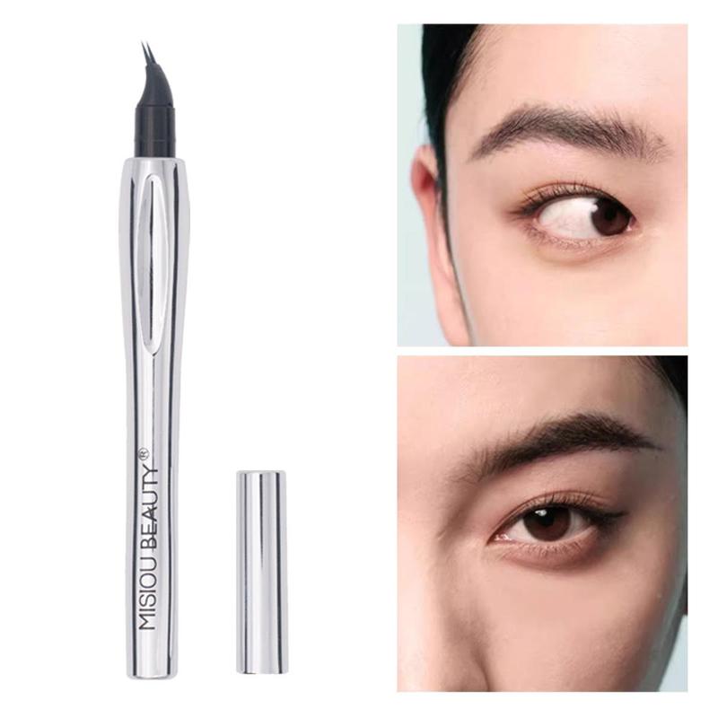 Product Introduction of Curved Eyebrow Pen - 0.8ml Long-Lasting Two-pronged Forked Tip for Women & Girls - Cosmetic Beauty Tool #EyebrowPen #LongLasting #ForkedTip #Makeup #Beauty #Cosmetics 32