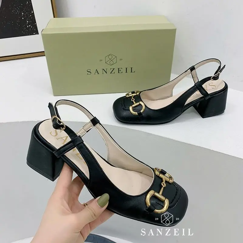 Sanzeil Horbit Sandal Hak Tahu 6cm Wanita 0002 Sendal 3