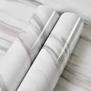 Denstore Wallpaper Dinding  murah Motif Marmer Ukuran 8 s/d 10 meter X 45cm