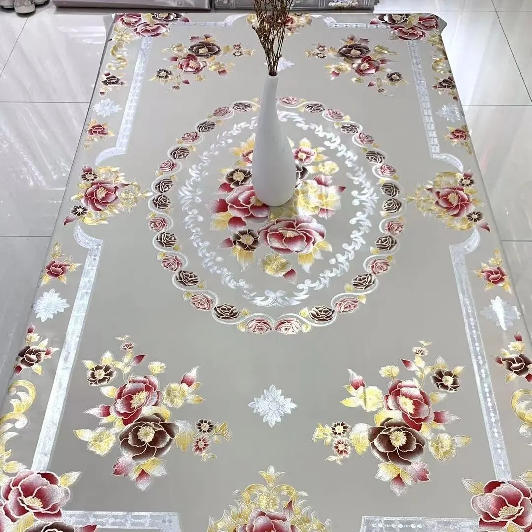 ผ้าปูโต๊ะ, เส้นด้ายพีวีซี, สไตล์ยุโรปและอเมริกา, เบาะโต๊ะรับประทานอาหารหนา, ใช้แล้วทิ้ง, ป้องกันน้ำร้อนลวก, กันน้ำมัน, ผ้าปูโต๊ะสไตล์ Ins