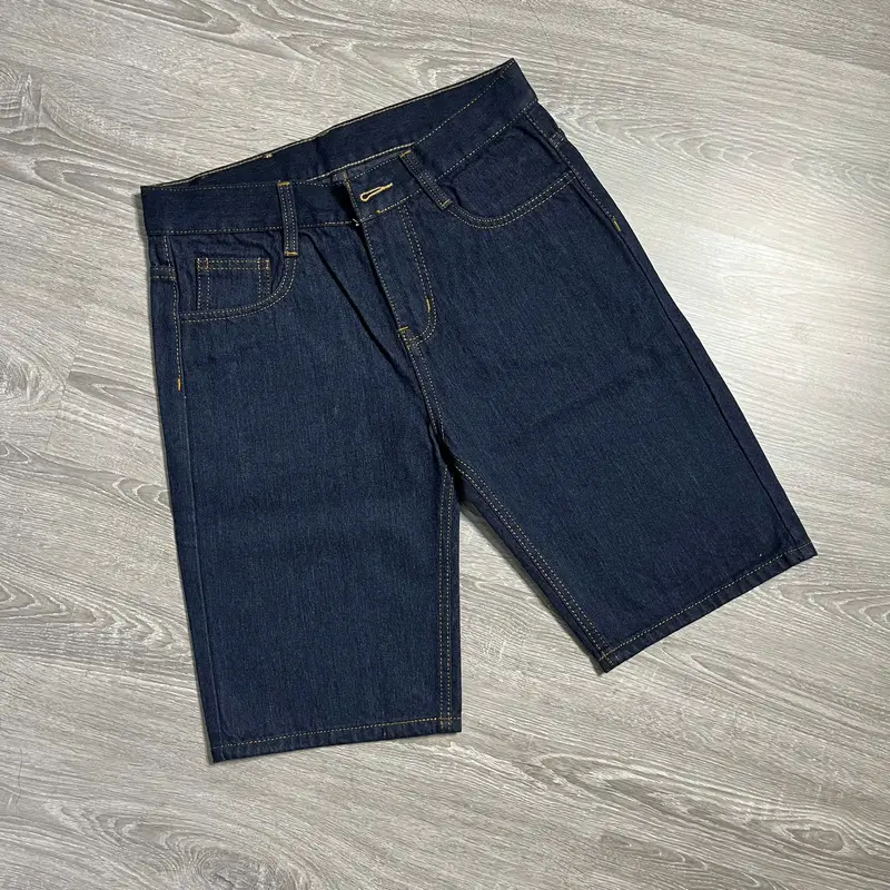 QUẦN SHORT ĐÙI JEAN NAM CHẤT LIỆU BÒ FROM LỬNG NGANG GỐI QUẦN JEAN NAM MÃ QS6A177 6