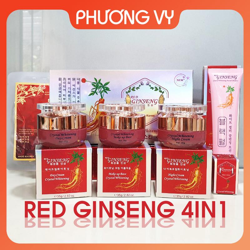 Mỹ phẩm kem Sâm Red Ginseng, dành cho da nám tàn nhang dưỡng trắng