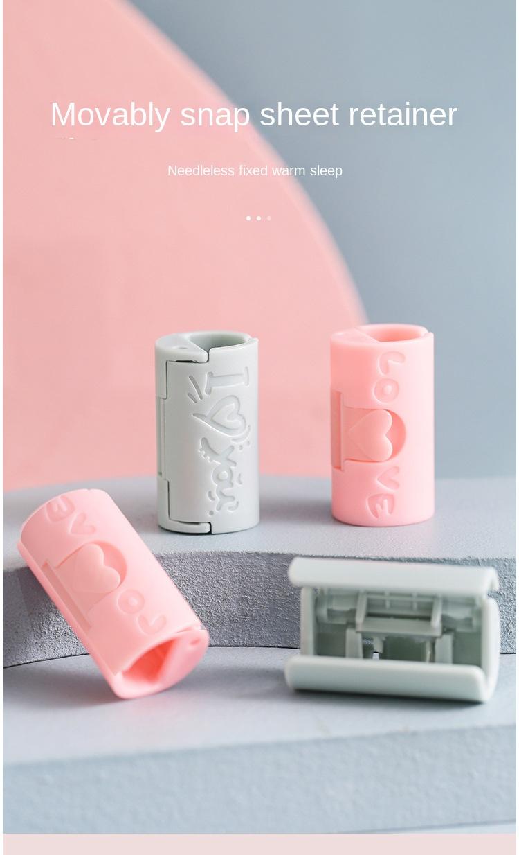 Product Introduction of Bed Sheet Fastener - No-Pin Quilt Clips, Anti-Slip and Anti-Shift Bed Sheet and Duvet Fixing Clips, Upgraded Version 0