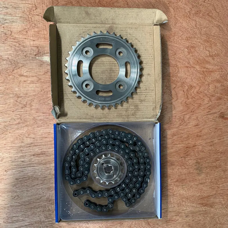 Nhông Sên Dĩa: Wave RS (Nhật)/ RSX / S100 / S 110, Black 5