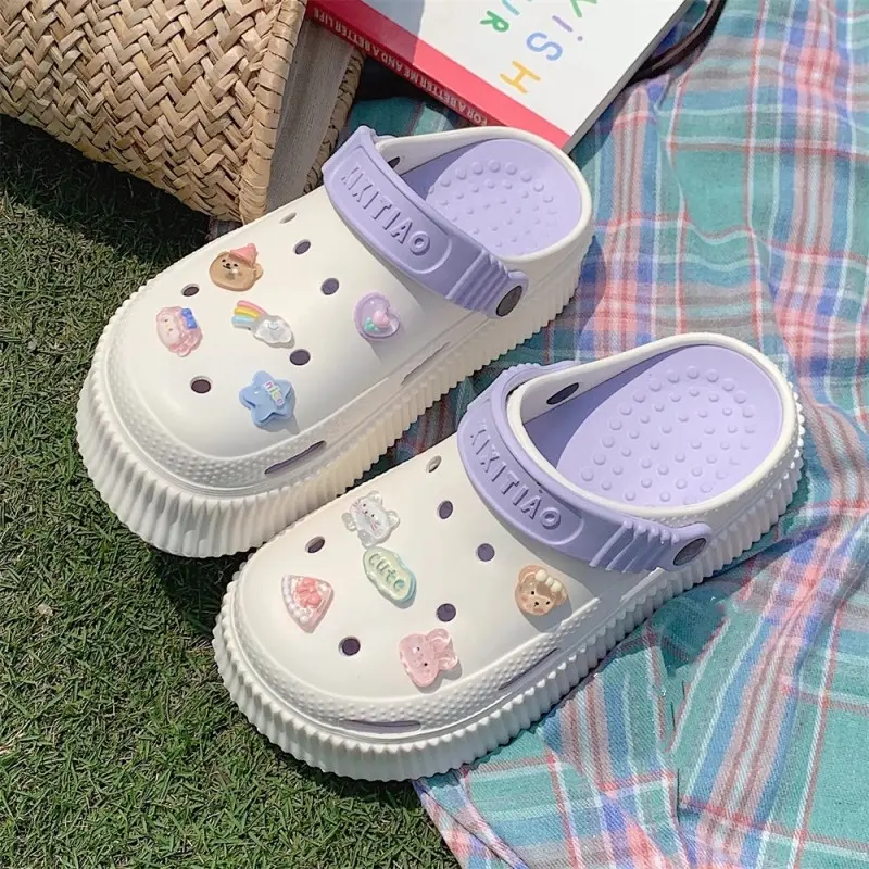 Sandal 2025 Platform Anak Sandal Baim Anak Kekinian Sandal Anak Laki Laki Perempuan Anti Licin 4