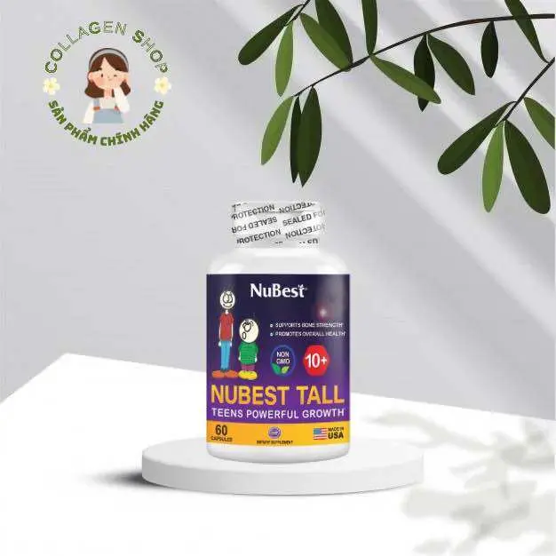 TPBVSK hỗ trợ Tăng Chiều Cao NuBest Tall 10+ (10-24 tuổi)