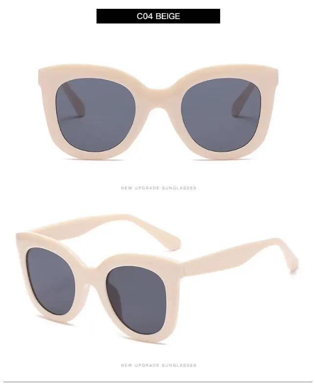 Product Introduction of 1/4set Vintage Women Cat Eye Sunglasses Luxury Brand Designer Trendy Sun Glasses Female Eyeglasses For Female Gafas De Sol UV400 9