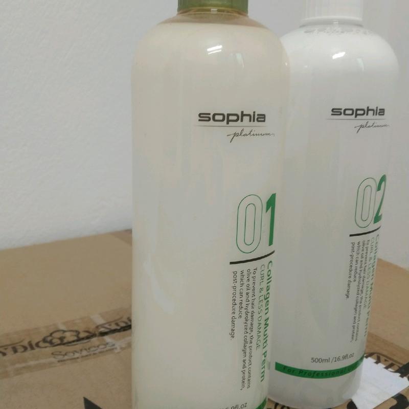 uốn tóc colaghen sophia platium 500ml curl hair 5