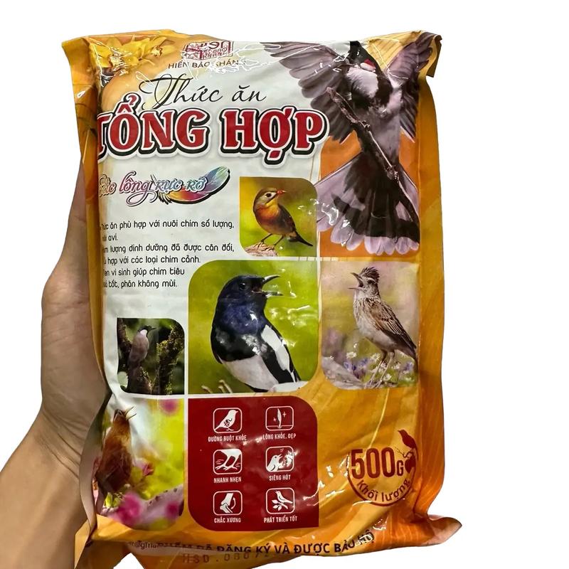 7 tặng 1 cám tổng hợp Hiển Bảo Khánh cho chim cảnh (Mộc, Avi và các loài khác)