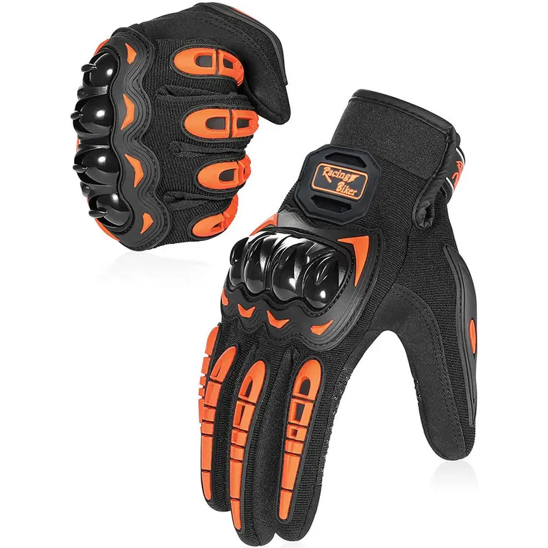 Touchscreen Spring and Summer Motorcycle Riding Gloves Protective Anti-fall Hard Shell Off-road Gloves 4