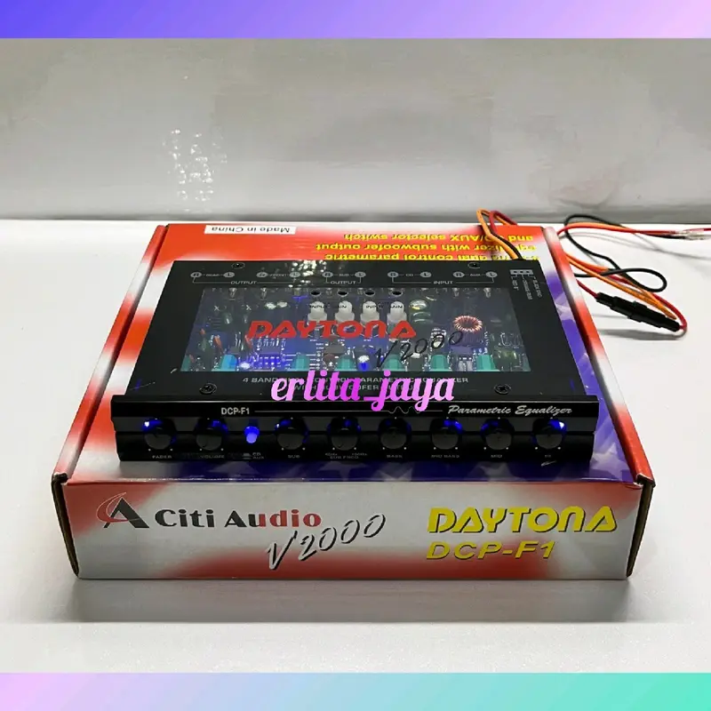 ￼PARAMETRIK EQUALIZER DAYTONA DCF-F1 V2000 TERMURAH CAR AUDIO MOBIL 5