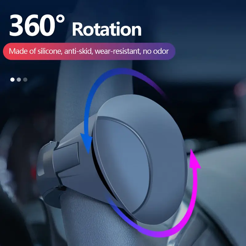 Bộ Tăng Áp Vô Lăng Ô Tô, Xoay 360 Độ, Bóng Núm Vô Lăng, Tiết Kiệm Sức Lao Động, Tăng Áp Vô Lăng Một Tay 4