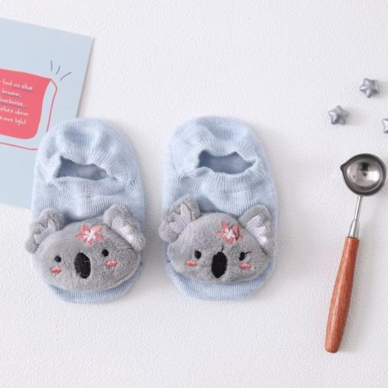 Product Introduction of Combo 5 đôi tất thú vớ hình thú ngộ nghĩnh cho bé sơ sinh 0_12M Mẫu mới có chống trượt hoạ tiết đáng yêu ngộ nghĩnh. 6