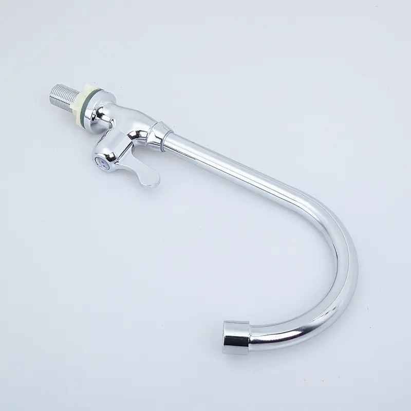 Vòi rửa chén Vòi rửa bát nóng lạnh cao cấp quay 360 độ cho 1 hoặc 2 hộc chậu - Ống nước giao hàng 2