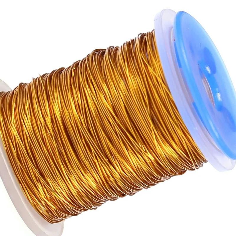 Product Introduction of Dây Buộc Ruồi Bằng Đồng, 26 Yard, Phụ Kiện Câu Cá, 0.2Mm, Cơ Thể, Ruy Băng, Chỉ Buộc Ruồi, Dây Flash Nhỏ, Chỉ Nhộng Cho Ruồi 20