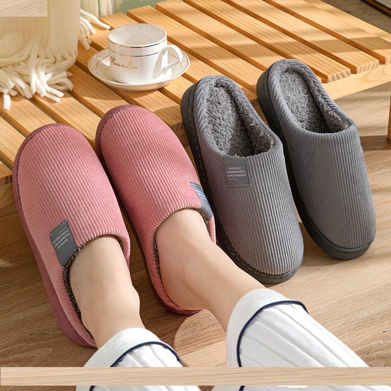  Dép bông mùa đông Dép đi trong nhà giữ ấm dễ thương 