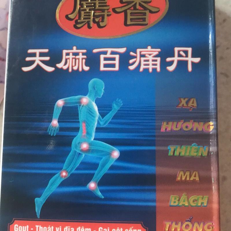 VIÊN UỐNG HỖ TRỢ XƯƠNG KHỚP VÀ GOUT XẠ HƯƠNG THIÊN MA BÁCH THỐNG ĐƠN CHÍNH HÃNG