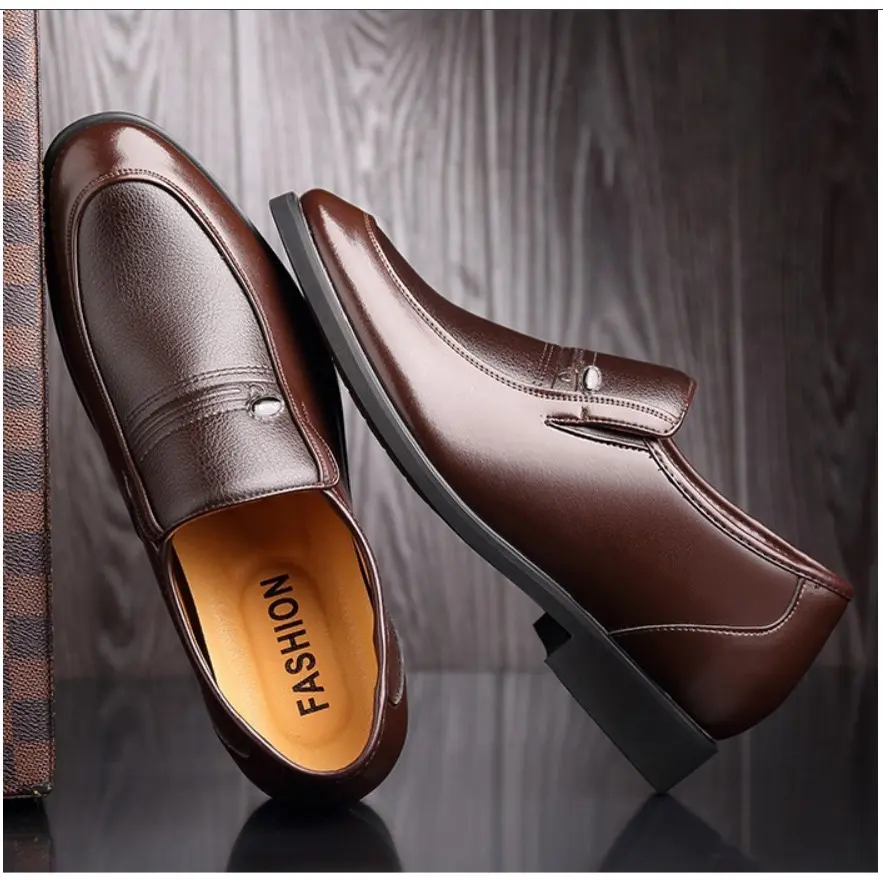 Giày tây nam da bò cao cấp tăng chiều cao 6, 7 cm đế khâu 100% , đế cao su non đi rất êm và mềm , da bò 100% Bảo hành 2 năm