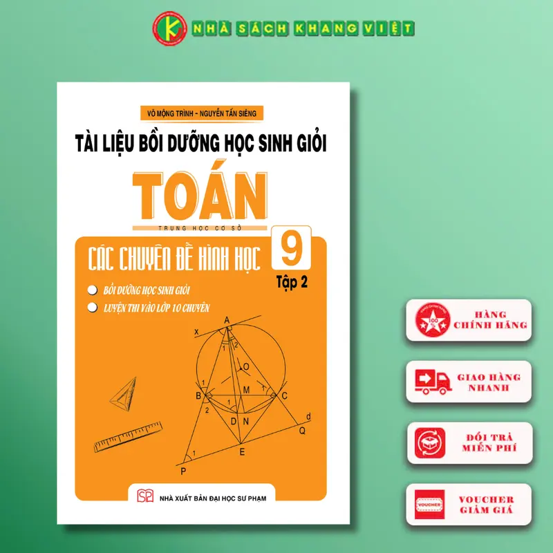 Sách - Tài Liệu Bồi Dưỡng Học Sinh Giỏi Toán THCS Các Chuyên Đề Hình Học 9 Tập 2 0