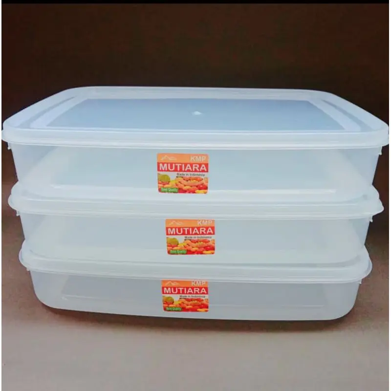 3 pcs Kotak Donat KMP Serbaguna / Mutiara Pack 2000ml