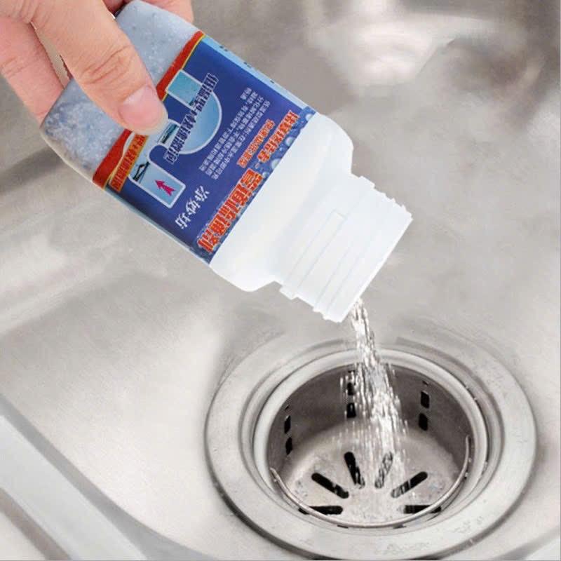 Bột thông cống đa năng set 2 lọ - Xử lý tắc cống hiệu quả 4