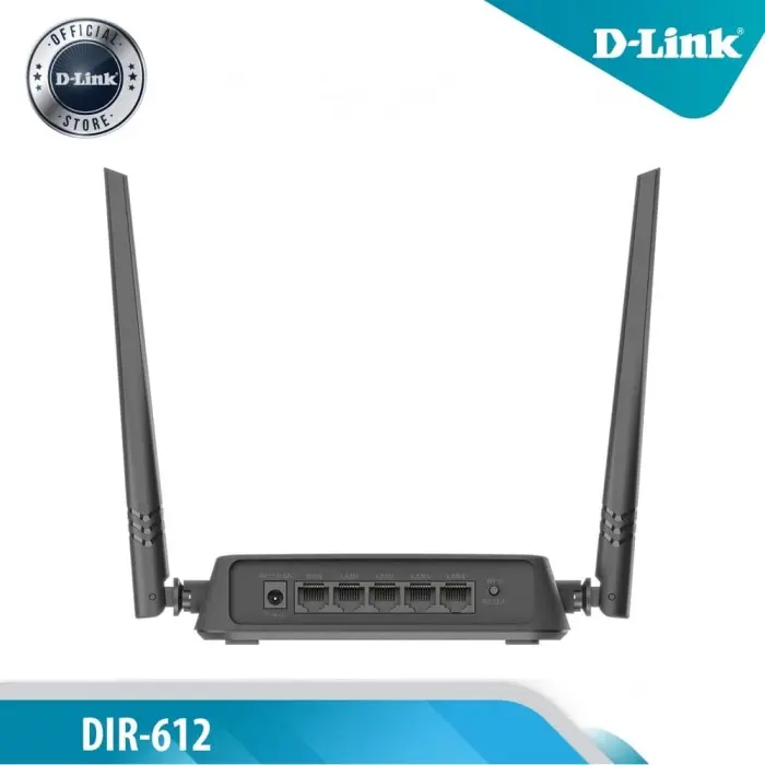 D-Link DIR-612 Wireless N300 Router Single Band 2