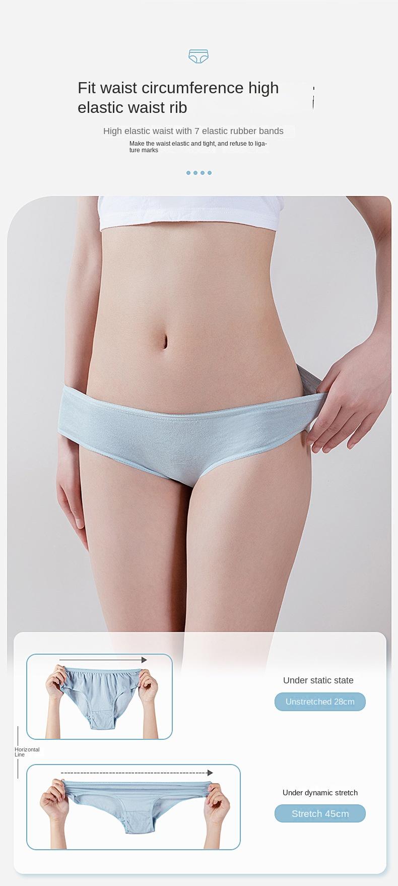 Product Introduction of Disposable underwear ladies cotton disposable shorts sterile men's travel supplies maternity portable. 6