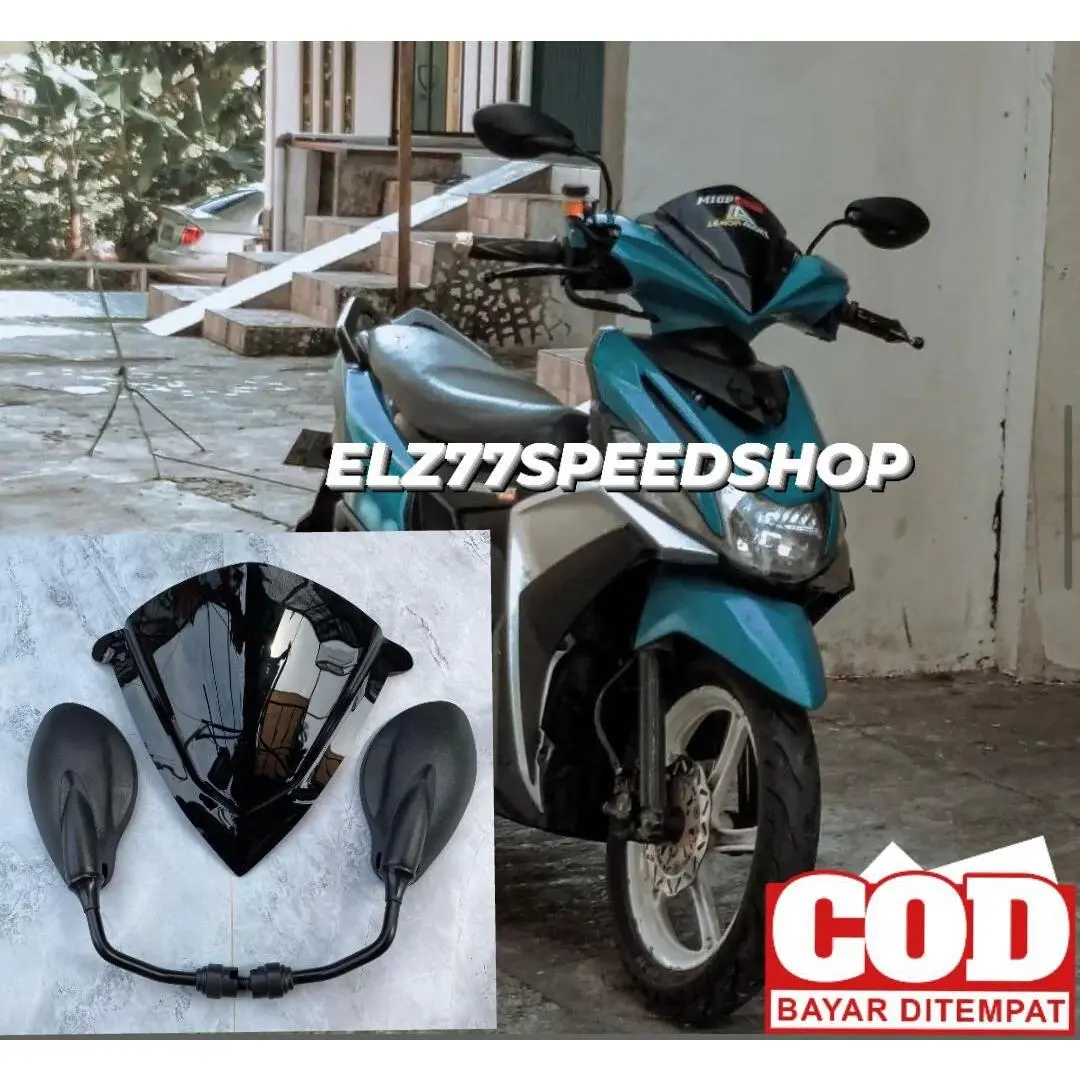 Terbaru Paket Visor Mio M3 125 Plus Spion Yamaha x1 125Z Pnp Visor Mio m3 Paketan Spion 125z