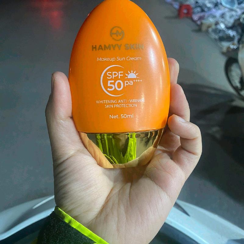 Kem Chống Nắng Phổ Rộng Hamyskin Kiềm dầu 50Ml Skincare 4