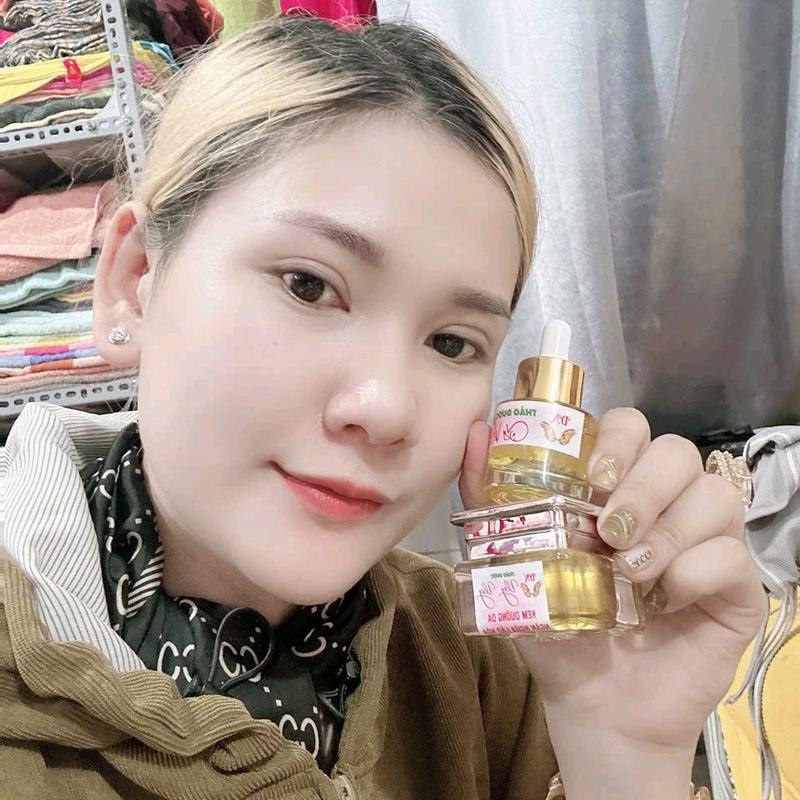 combo phục hồi NHỎ 2 món  kem mặt Vy Vy  trị mụn thâm nám đồi mồi