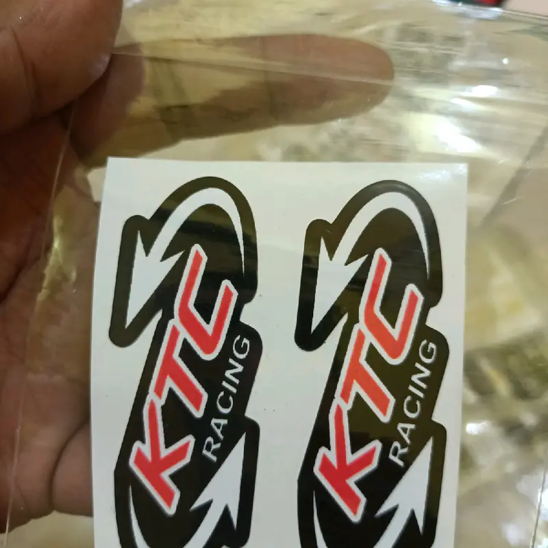 sticker velg racing dan sticker panduan kendara dan sticker tanung shok belakang Car 2