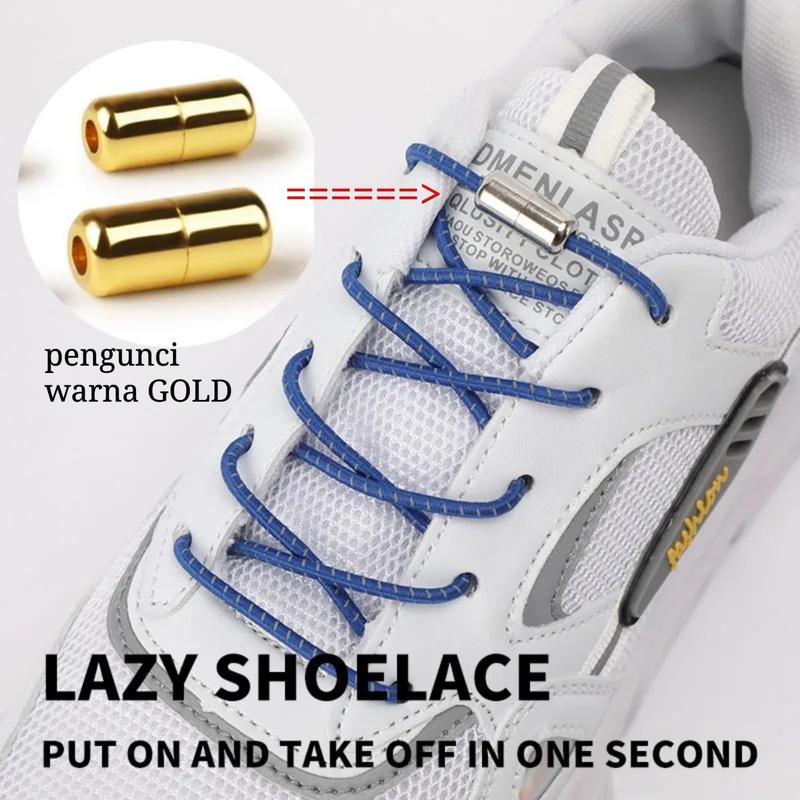 TALI SEPATU PRAKTIS TALI SEPATU INOVATIF TANPA IKAT SHOE LACES AKSESORIS SEPATU 4