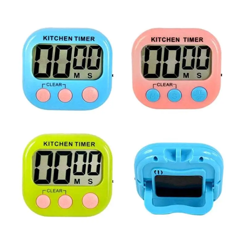 Digital Timer Pengatur Waktu Alarm Masak Stopwatch Kitchen Magnet 6