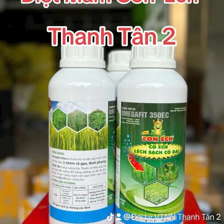 Phân Bón Lá OMEGAFIT CON ẾCH 350EC  chai 900ml dưỡng cây xanh lá