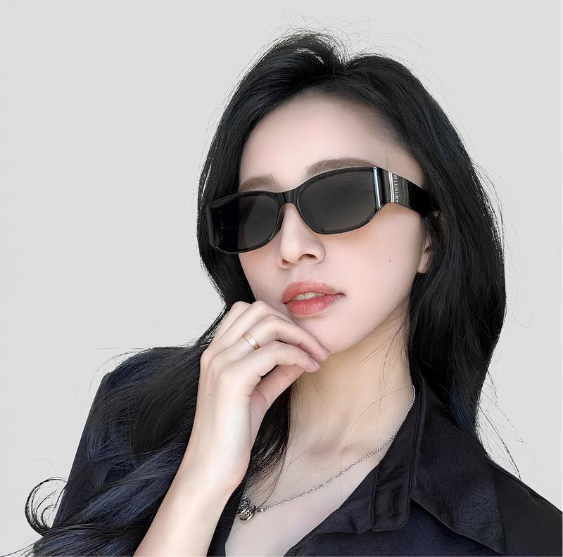 Product Introduction of Mắt kính râm mắt mèo gương cong thiết kế mới 2025 - Kính râm nam nữ chống tia UV400, chói lóa V30 9