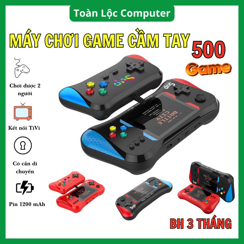 Máy Chơi Game Cầm Tay mini X7 Plus Hơn 500 Game Màn Hình HD Phiên Bản Mới 2024 Có Tay Cầm Chơi Game 2 Người bảo hành 3 tháng