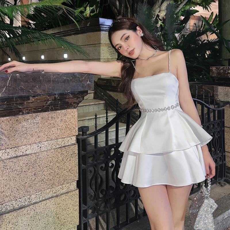  VÁY HAI DÂY XÒE EO BLING LSEOUL 