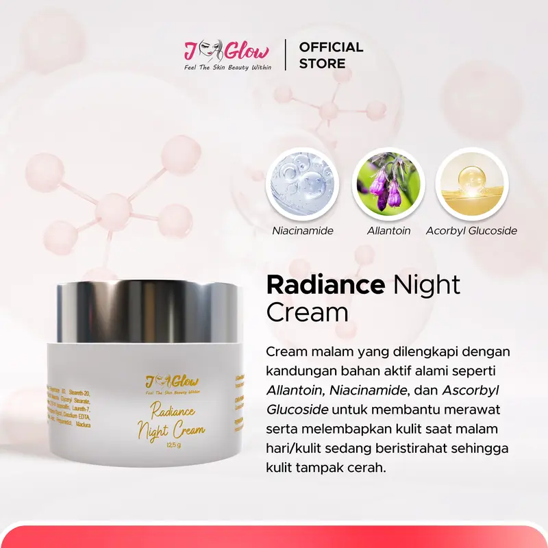 J-GLOW - Paket Radiance Super Whitening Perawatan Pencerah Muka - 5pcs 6