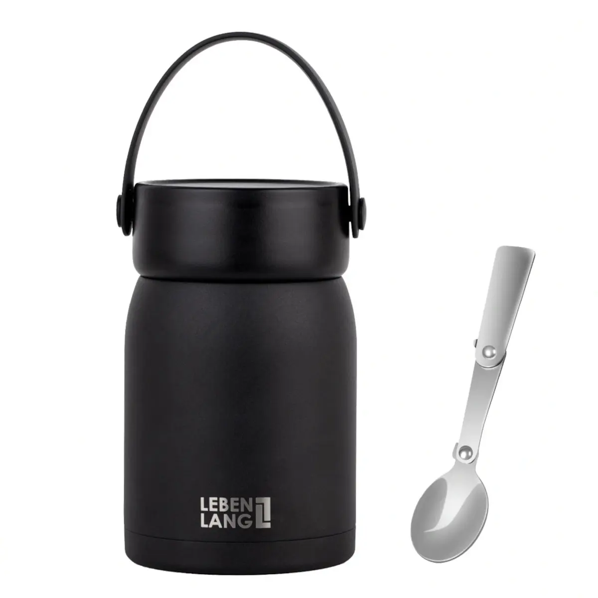 Hộp cơm giữ nhiệt Lebenlang LBL3038, dung tích 700ml, chất liệu inox 304, kèm muỗng