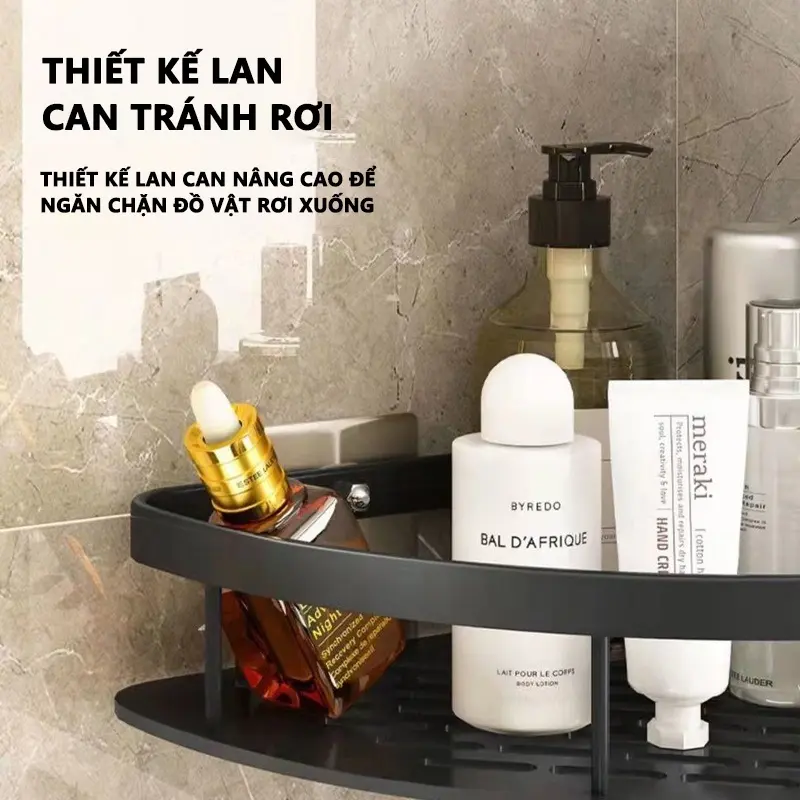 【BÁN HOT】COD  Kệ phòng tắm Kệ góc nhà Kệ khăn Hộp xà phòng thơm Móc áo len Đặt hộp 8