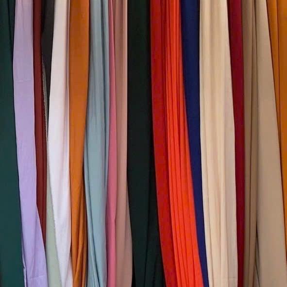 Vải Châu Tole Korea (dày hơn voan Chiffon) chất mỏng, mát, không nhăn, không giãn, may áo dài, bà ba, áo kiểu, áo sơ mi, đồ bộ, áo đầm, đồ jumpsuit